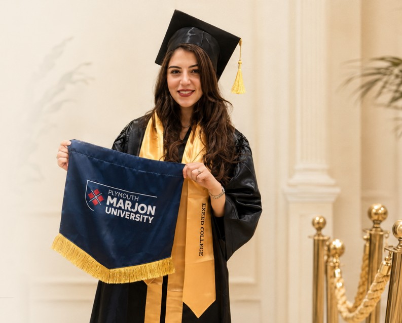 Nesreen — MBA graduate, Plymouth Marjon University